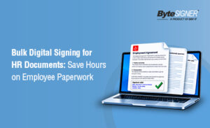 Bulk Digital Signing for HR Documents